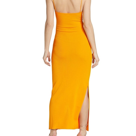Cult Gaia Honey Knit Cut-Out Dress. Sz M. $458. - Picture 3 of 12